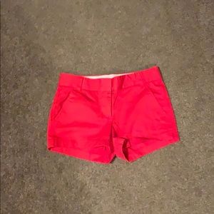Super classy red shorts